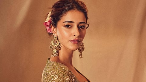 Ananya Panday radiates festive glow in her saree look on Ganesh Chaturthi