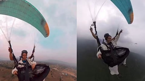 Indian DJ Yamon plays live music mid-air at 10,000 ft