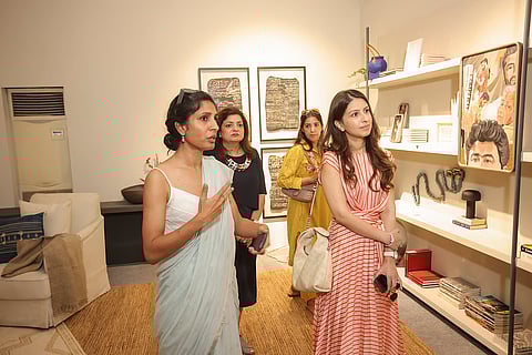 Curatorial walkthrough at Delhi Contemporary Art Week
