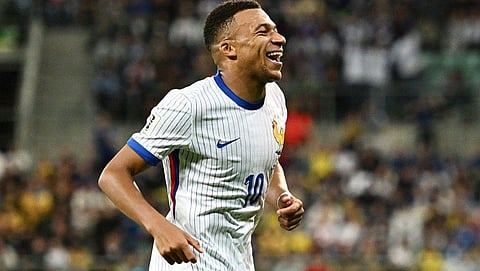 Kylian Mbappé is back in action