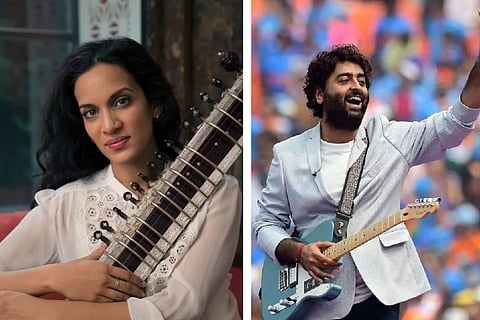 Anoushka Shankar joins Arijit Singh in concert