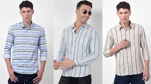 Numero Uno gives a fresh spin to stripes in its latest Striped Shirts Collection