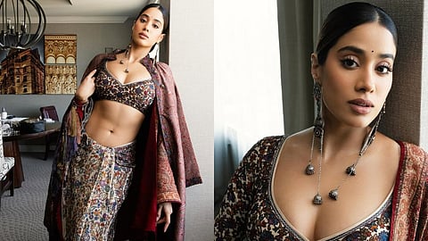 Janhvi Kapoor champions Indian craftsmanship at TIFF