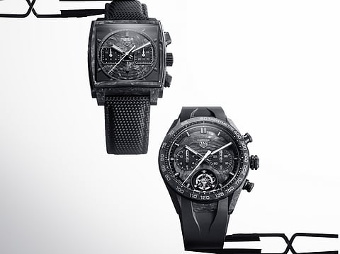 State of the art watches from TAG Heur with the TH Carbonspring
