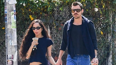 Did Harry Styles meet girlfriend Zoë Kravitz's dad Lenny Kravitz?