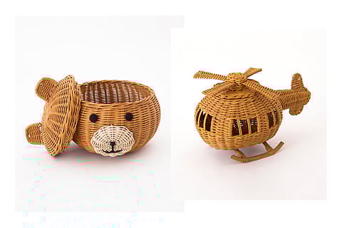 Add joy to your home with this new handcrafted Rattan Basket collection for a festive touch
