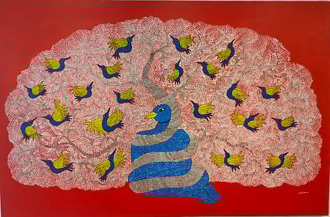 Japani Shyam's Gond art exhibition in Hyderabad connects culture and nature
