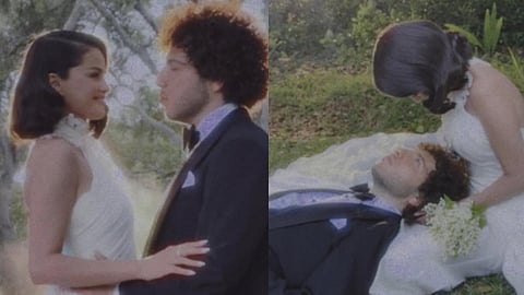 Selena Gomez walks the aisle with grandfather, leaving mom Mandy Teefey shattered