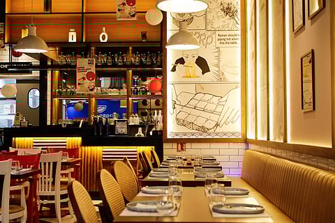 The interiors of the Kurla outlet