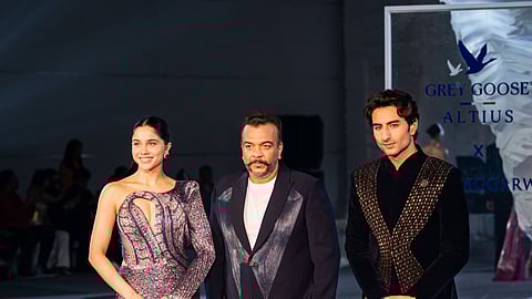 The beautiful ciollection by Amit Aggarwal in collab with Grey Goose Altius has great bridal and occasion wear options