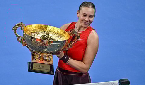 Amanda Anisimova wins China Open, defeats Linda Noskova