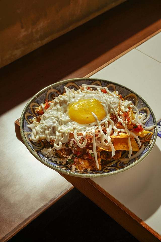 A dish from Noche En Comal