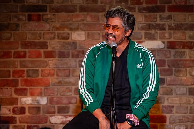 'The first show was a flop,' says Karthik Kumar on his stand-up comedy journey