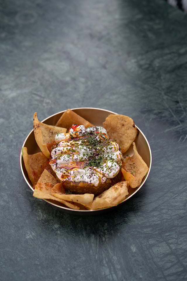 A dish from the pop-up