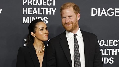 Meghan and Prince Harry make red carpet appearance