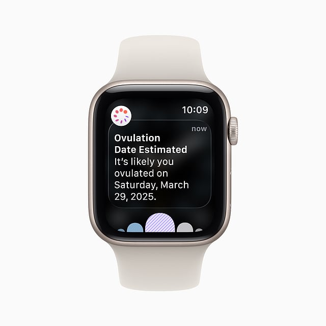 The Apple SE3 predicts your ovulation period as well.