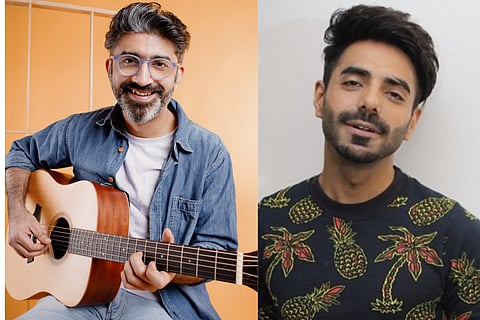 Karan Malhotra (L) and Aparshakti Khurana (R)