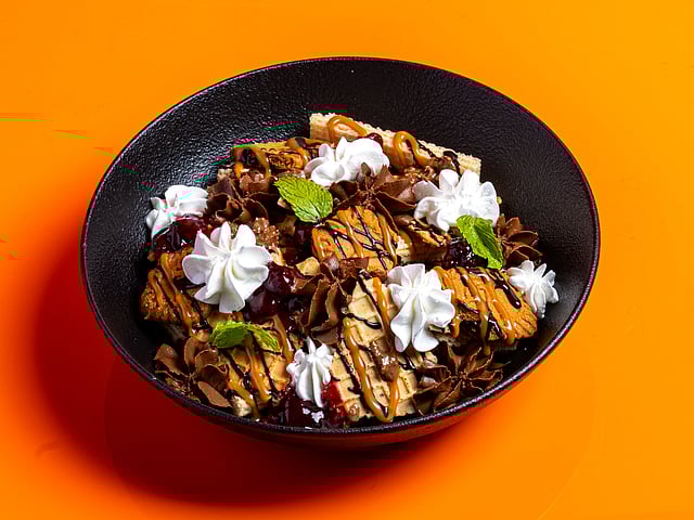 Dessert Nachos at Park Street SOCIAL