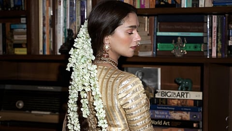 Aditi Rao Hydari celebrates the revival of the historic Wanaparthy saree, a tribute to her royal lineage