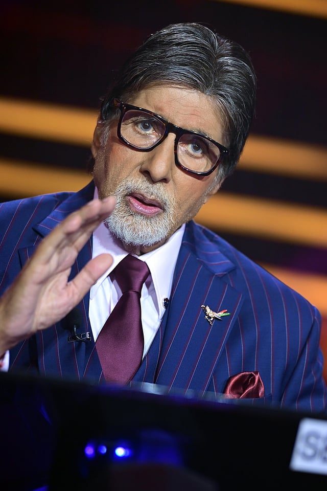 Amitabh Bachchan on KBC