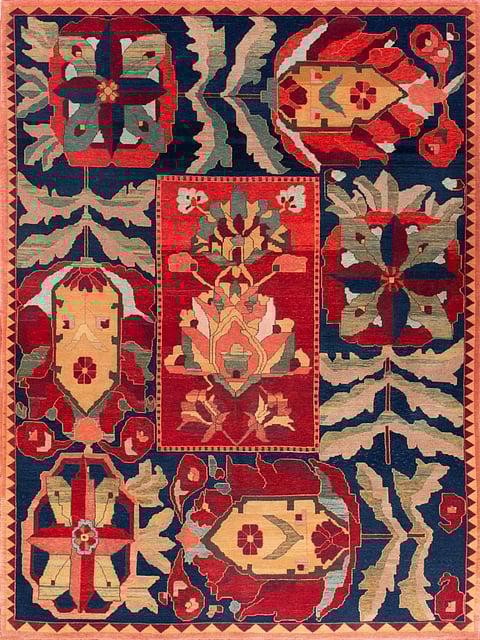 The Morris Collection: Artisanal rugs inspired by William Morris and English gardens