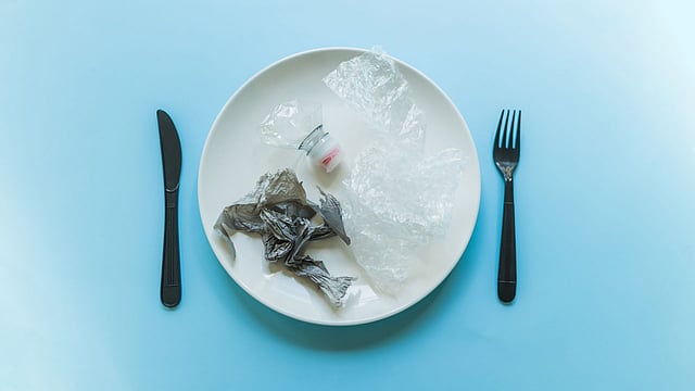 Microplastics in food dangers