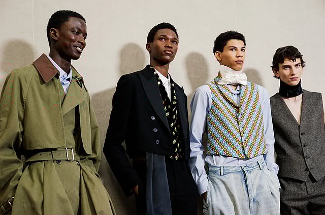 Why is Jonathan Anderson hailed as the busiest fashion designer in the world?