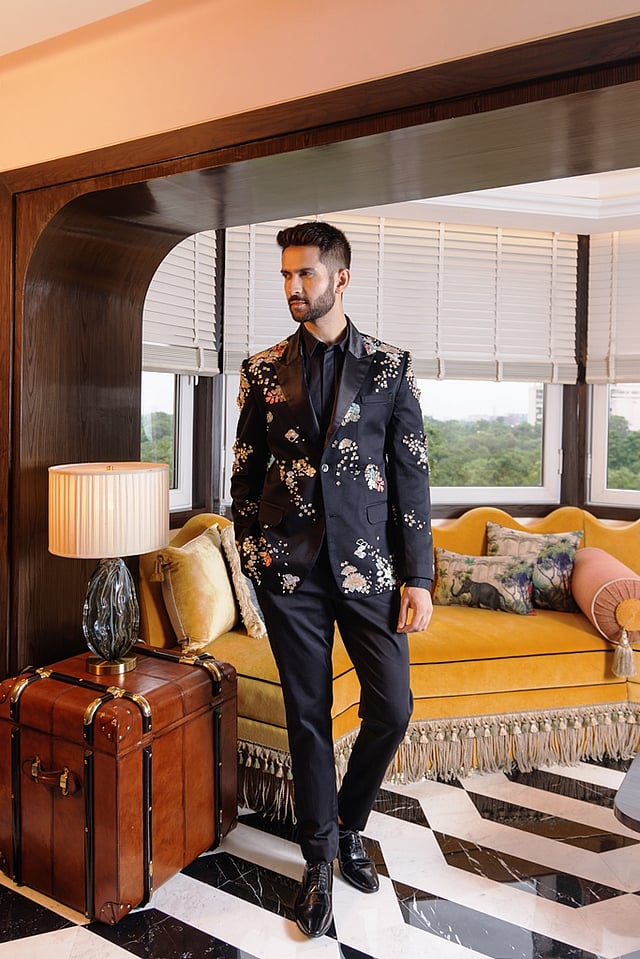 Ensemble from the Mohar Festive Edit by Sahil Kochhar