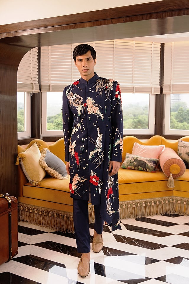 Ensemble from the Mohar Festive Edit by Sahil Kochhar