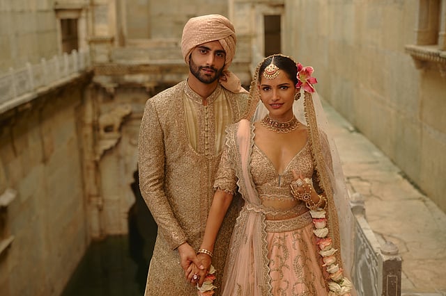 Fashion designer Nitika Gujral’s latest drop, Umang, connects with brides and grooms who dream of making their big day memorable