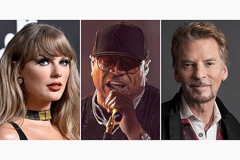 Taylor Swift, LL Cool J, Kenny Loggins and David Byrne are among Songwriters Hall of Fame nominees