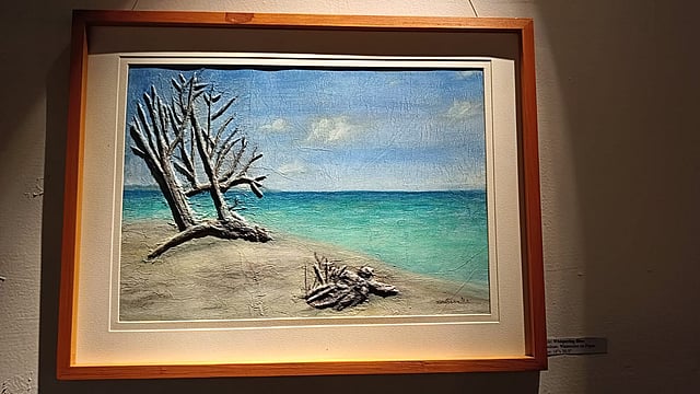 Artist Natasha Datta Roy's latest exhibition displays landscape paintings from nature