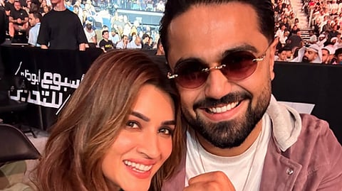 Kriti Sanon spotted on a UFC date with rumoured boyfriend Kabir Bahia