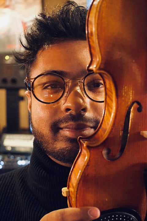 Sumeet Sarkar on his Prague-recorded orchestral debut and finding light through sound