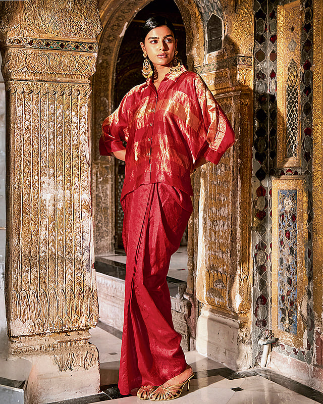 Dash and Dot’s Benares capsule—the Festive Collection 2025—is an ode to India’s textile traditions