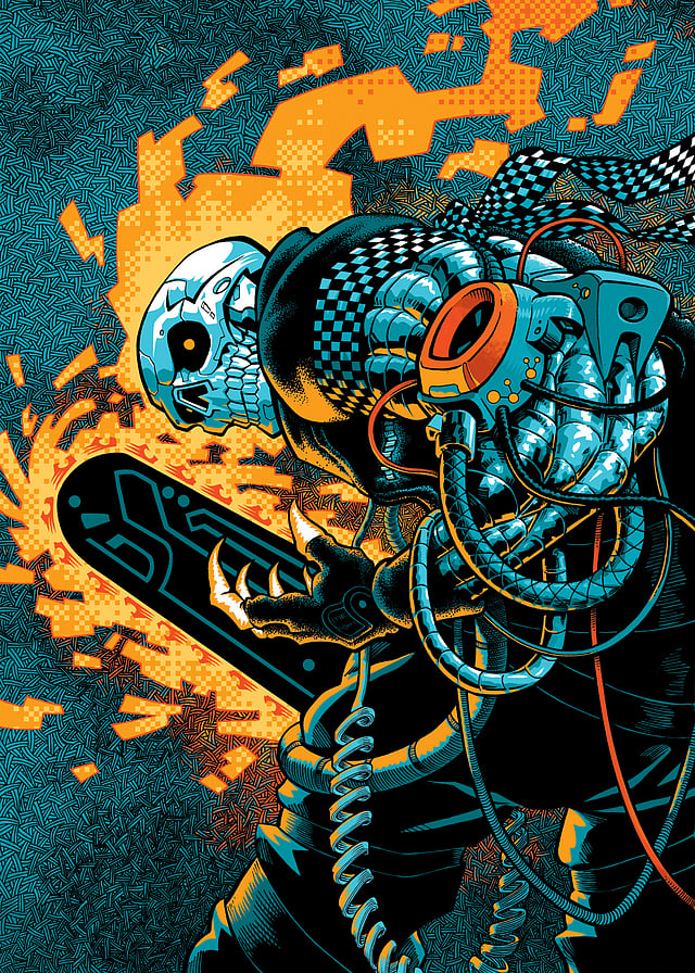 Nerds gear up! The creator of
La Mano del Destino, J Gonzo, is in Hyderabad for all things comic related