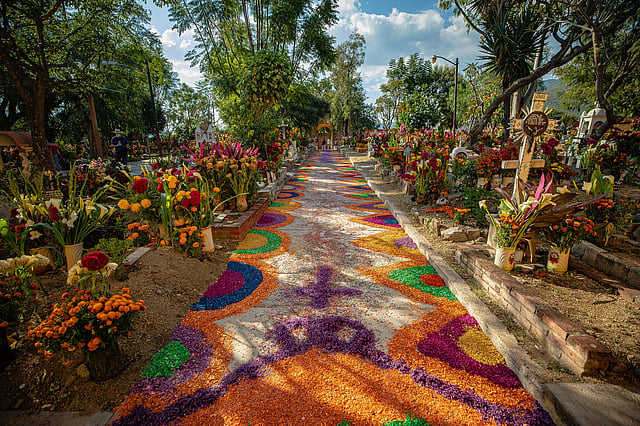 5 destinations where the marigolds guide the spirits home for Día de Muertos