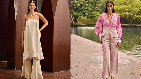 Long associated with heavy formal ensembles, jacquard takes on new life at TheRealB