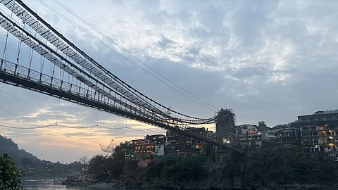 Rishikesh's iconic Lakshman Jhula