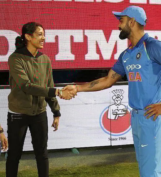 Virat Kohli, Smriti Mandhana