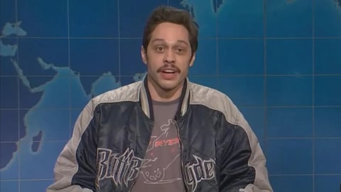 Pete Davidson appeared on Saturday Night live this week
