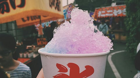 Kakigori, art of shaved ice