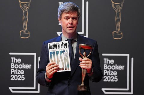 David Szalay wins prestigious Booker Prize for fiction for Flesh