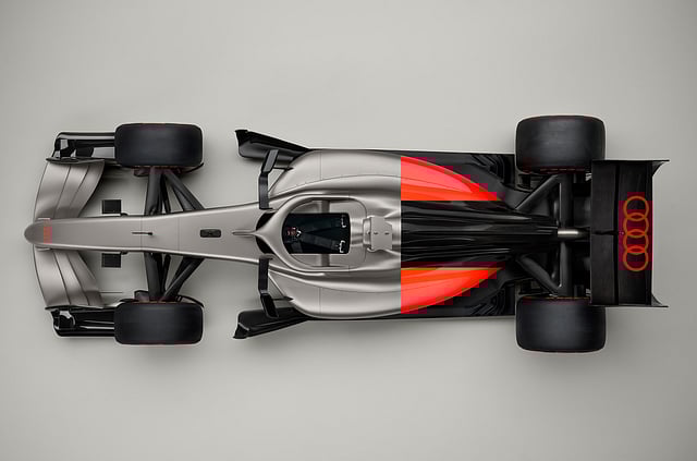 Audi R26 Concept previewed for the 2026 F1 season