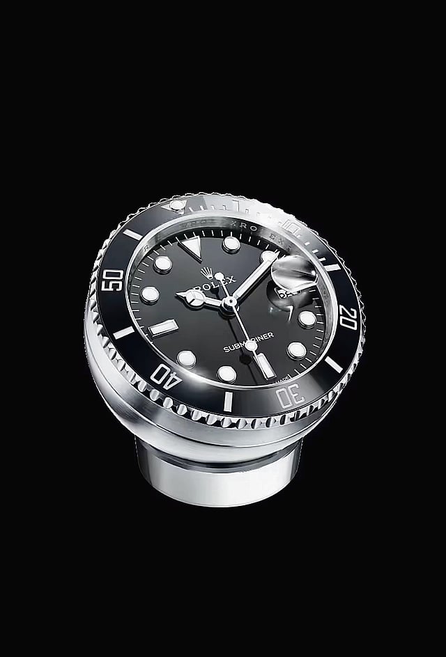 Rolex Submariner Date desk clock