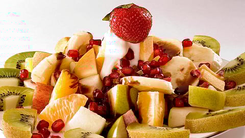 Fruit salad combinations for winter