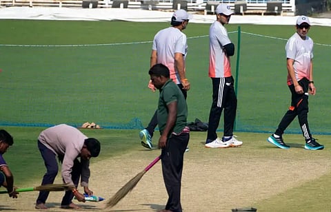Ganguly revealed that the Eden pitch was not watered for 4 days before the Test match