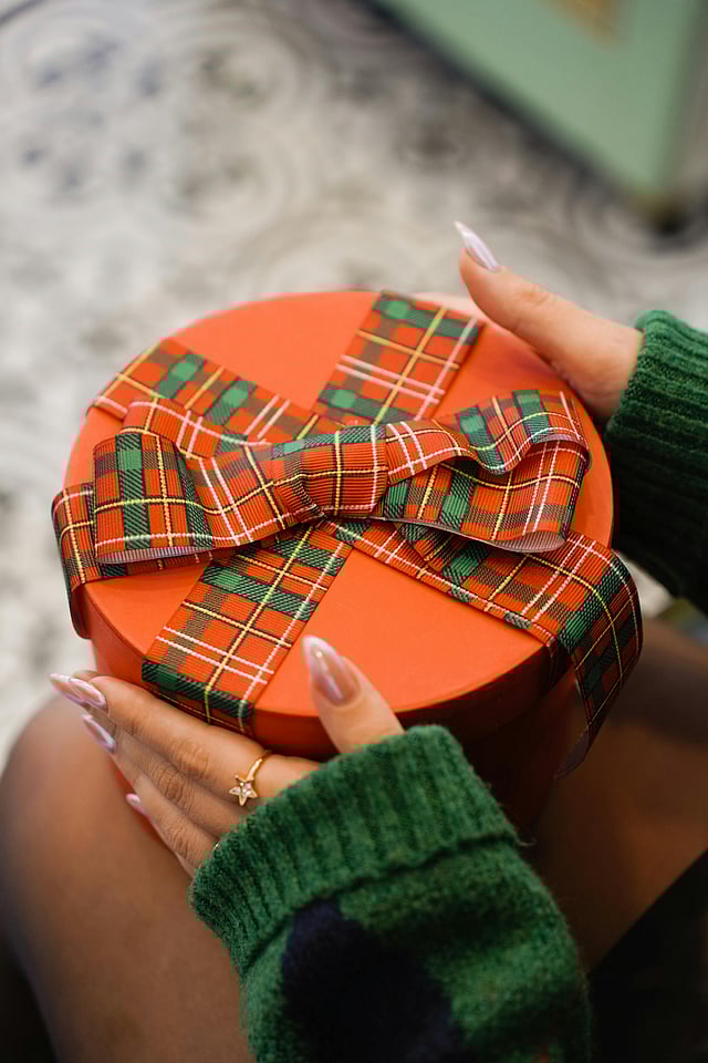 Furoshiki gift wrapping