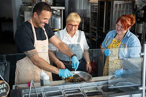 Chef Lidia Bastianich explores community spirit across a divided nation