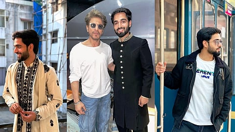 Nehal Pasha with Shahrukh Khan